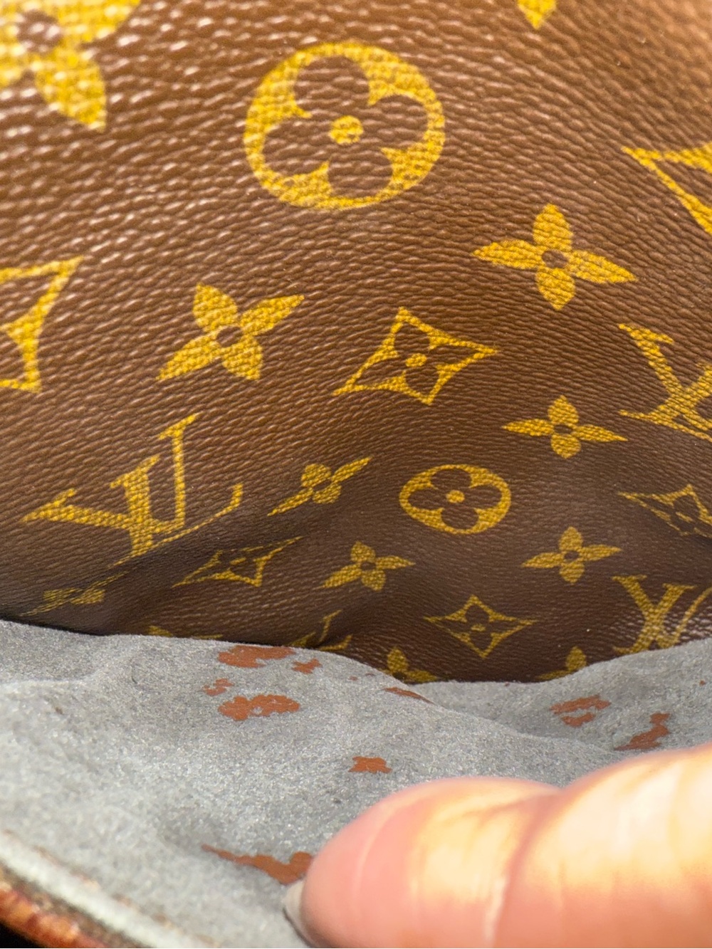Vintage Louis Vuitton Monogram Danube Crossbody Bag - Picture 9 of 14